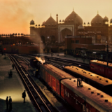 Train Station, Agra, India, 1983 © Steve McCurry